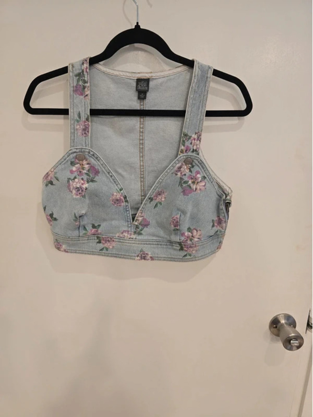 Denim jean top